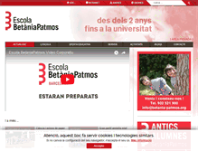 Tablet Screenshot of betania-patmos.org